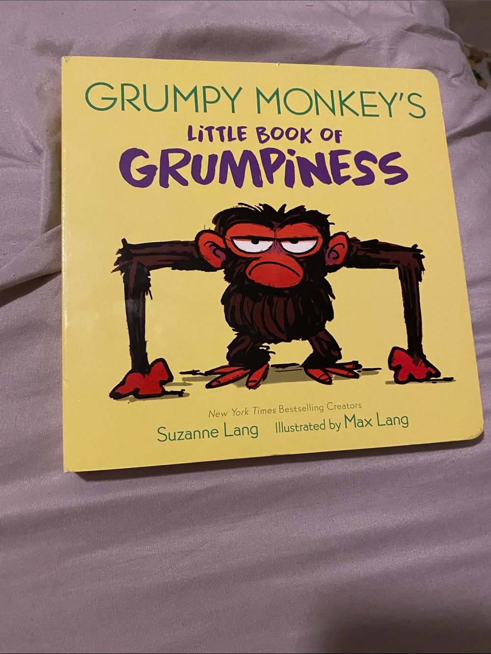 Grumpy Monkey's Little Book of Grumpiness - Yellow Children's Picture Book by